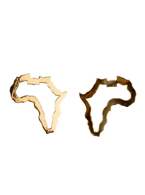 Ditsala Large Africa Outline Earrings