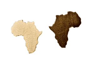 Ditsala Designs Xx Small Africa Earrings