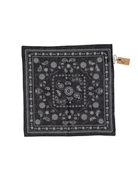 Tiger Blue Bandana Black
