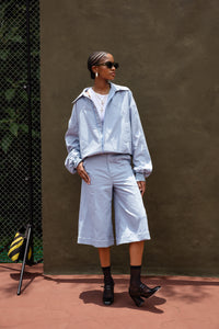Thrrr....Phaaa! The Azure Series Azure Varsity Jacket