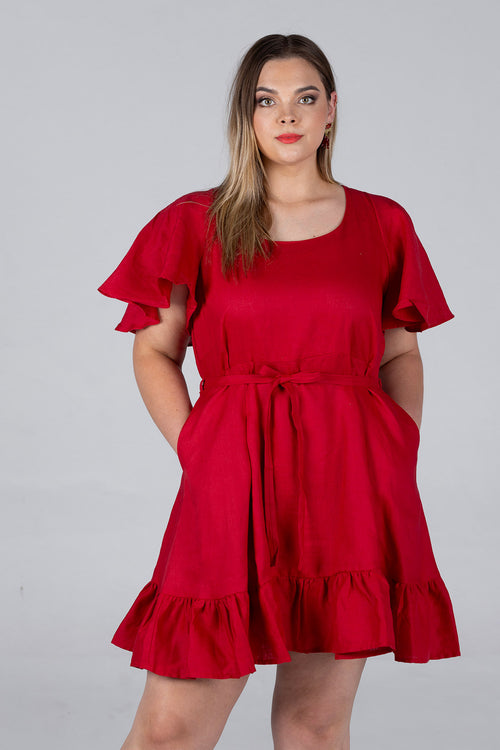 Amanda Laird Cherry Mel dress