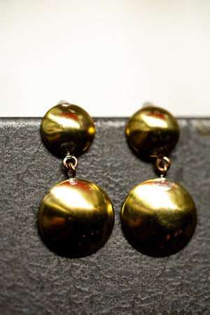 Peachyplum Small Double Dome Earrings