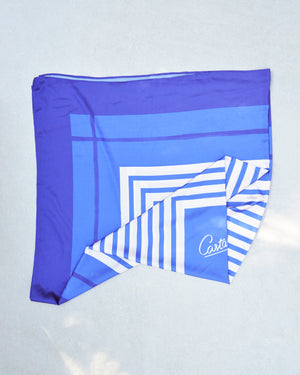 
            
                Load image into Gallery viewer, Castaway Blue Mind Temple Silk Wrap
            
        