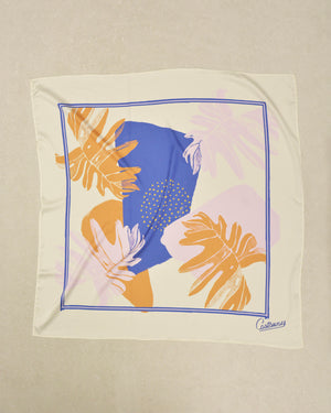 
            
                Load image into Gallery viewer, Castaway Dreamy Tropic Silk Scarf
            
        