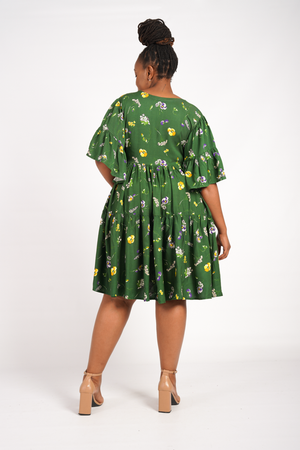 
            
                Load image into Gallery viewer, Amanda Laird Cherry Tete Dress
            
        