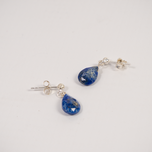 Barely There Gems Lapis Lazuli Earrings