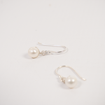 Barely There Gems Pearl Drop Earrings