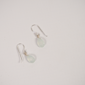 Barely There Gems Chalcedony Drop Earrings