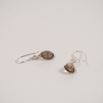Barely There Gems Smoky Quartz Drop Earrings