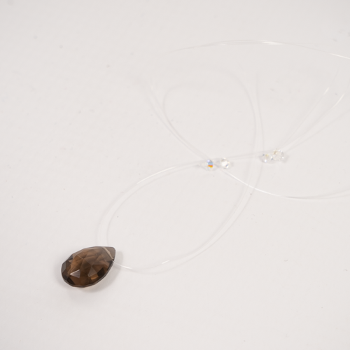 
            
                Load image into Gallery viewer, Barely There Gems Smoky Quartz
            
        